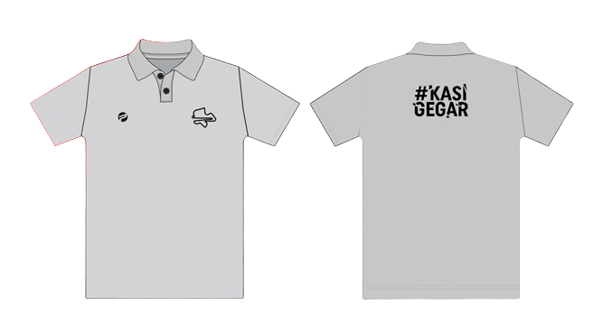 Cotton Polo with BackFont